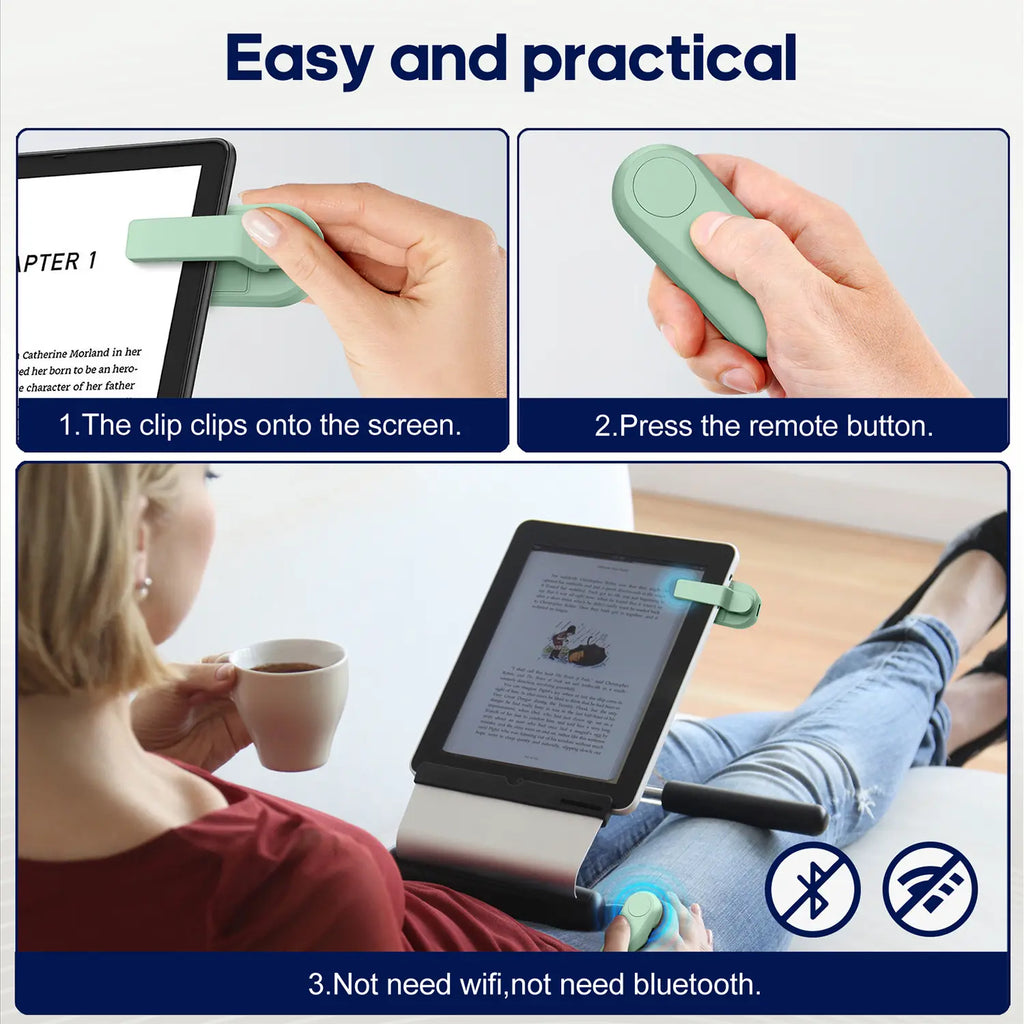 [Dealsforyoudays] DATAFY Floor Stand Kindle Holder with Remote Page Turner Set, Hands-Free Reading Accessories for Kindle Paperwhite Oasis Scribe Kobo, Adjustable Tablet Holder with Wireless Page Turner Clicker for Bed Reading