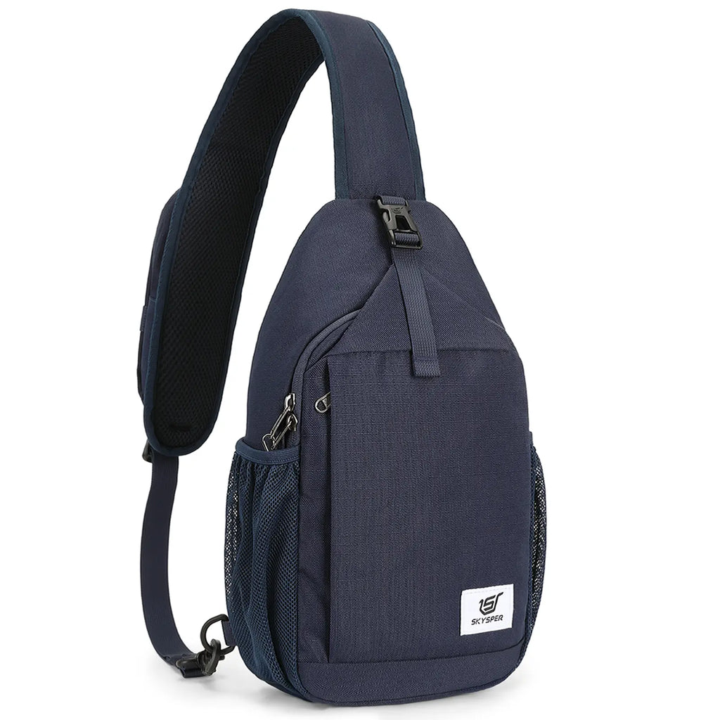 SKYSPER Sling Bag RFID Cross Body Bag Recycled Crossbody Backpack Travel Daypack
