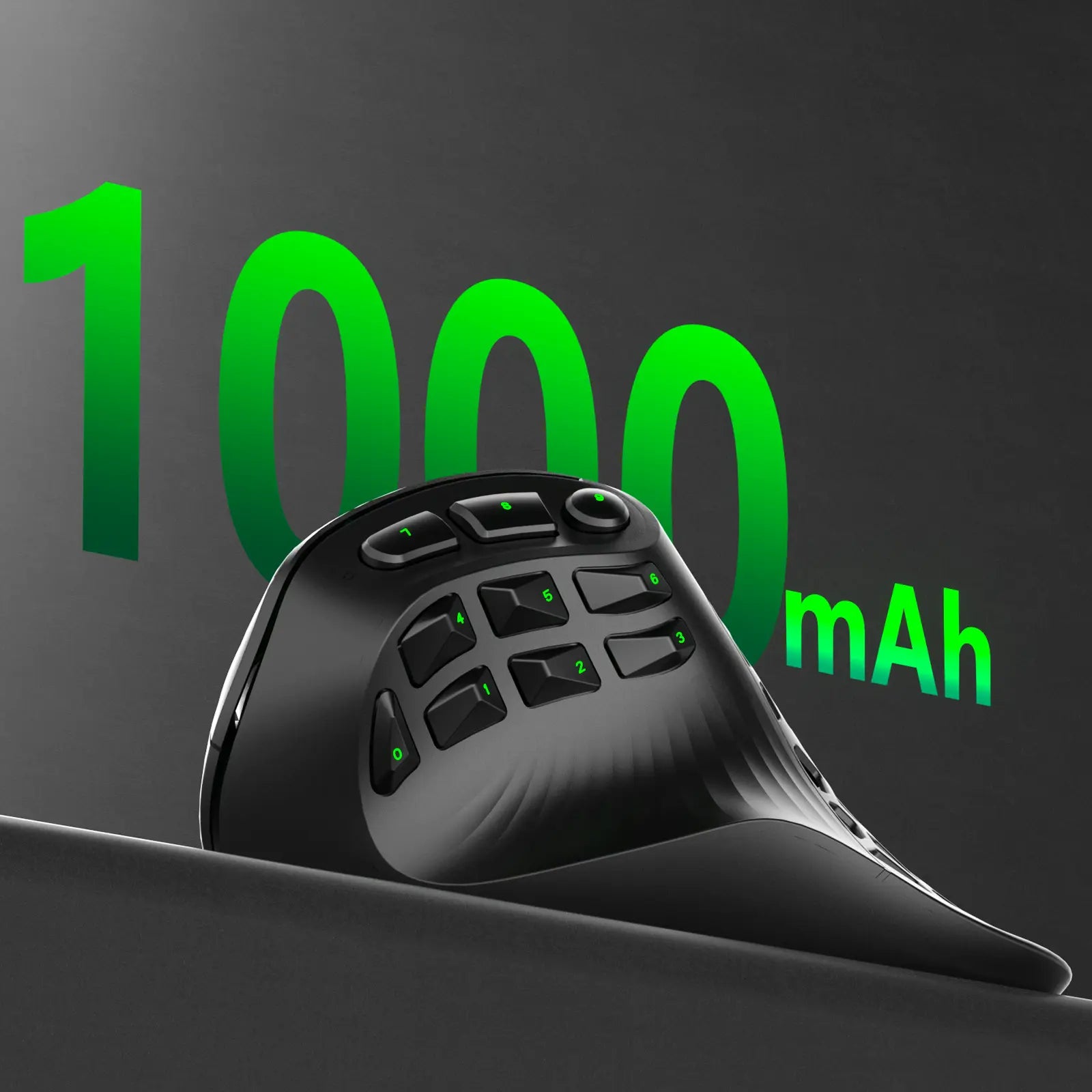 SOLAKAKA E9 Ergonomic Vertical MMO Gaming Mouse PAW3311 24800 DPI Tri-Mode Ergonomic Wireless with 10 Side Buttons PAW3311 RGB for PC Mac Ergonomic Budget Bluetooth Vertical Mouse Home Office Desk Accessory