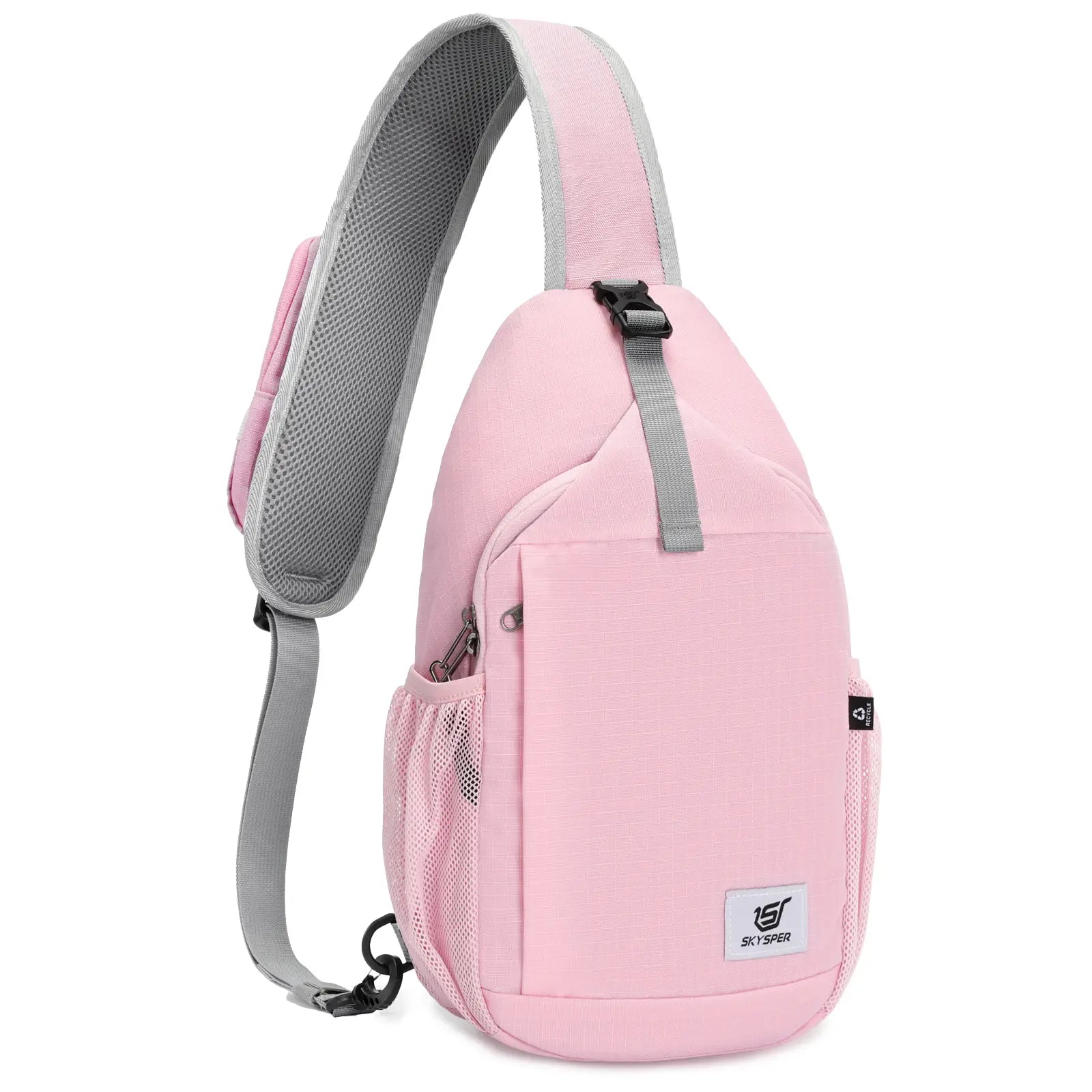 SKYSPER Sling Bag RFID Cross Body Bag Recycled Crossbody Backpack Travel Daypack