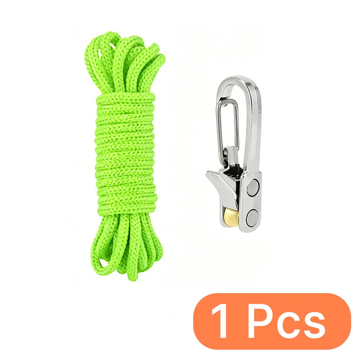 Fathersdaygift Rope Tightener & Guyline Tensioner - Heavy Duty Retractable Paracord with Alloy Carabiner Clip, Windproof Tie Downs for Camping Tent, Tarp & Hammock Setup Fathers Day Gifts