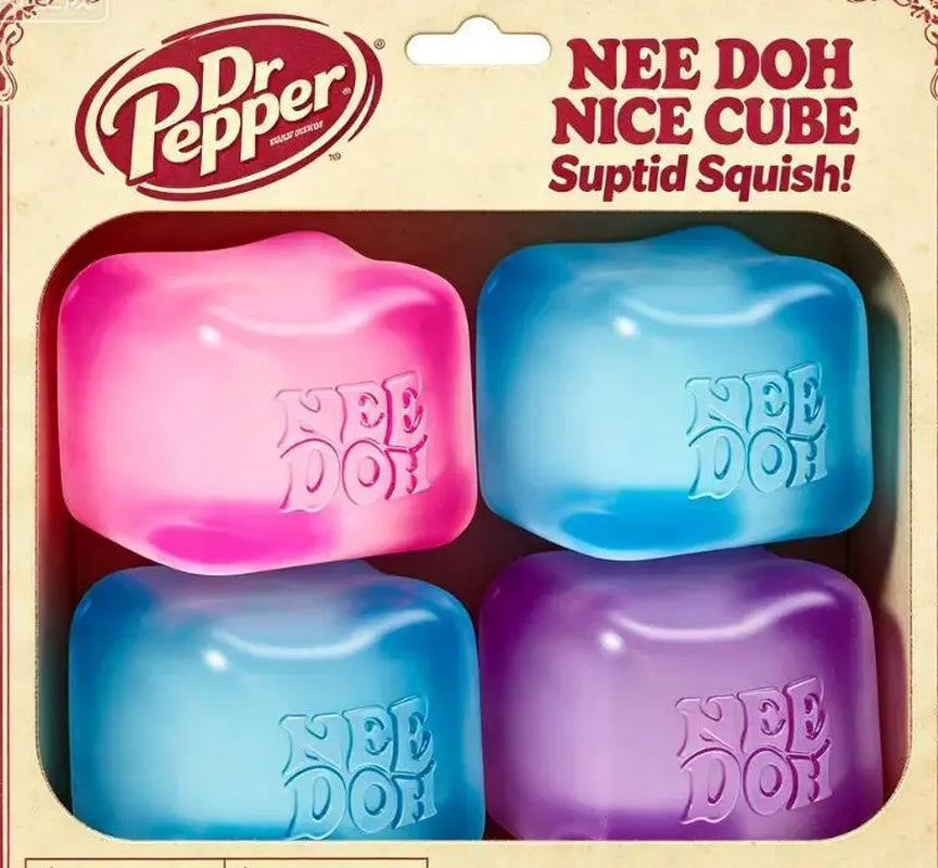 Needoh Nice Berg - Giant Nice Cube - Sensory Squeeze Toy with a Super Solid Squish (Pack of 1)