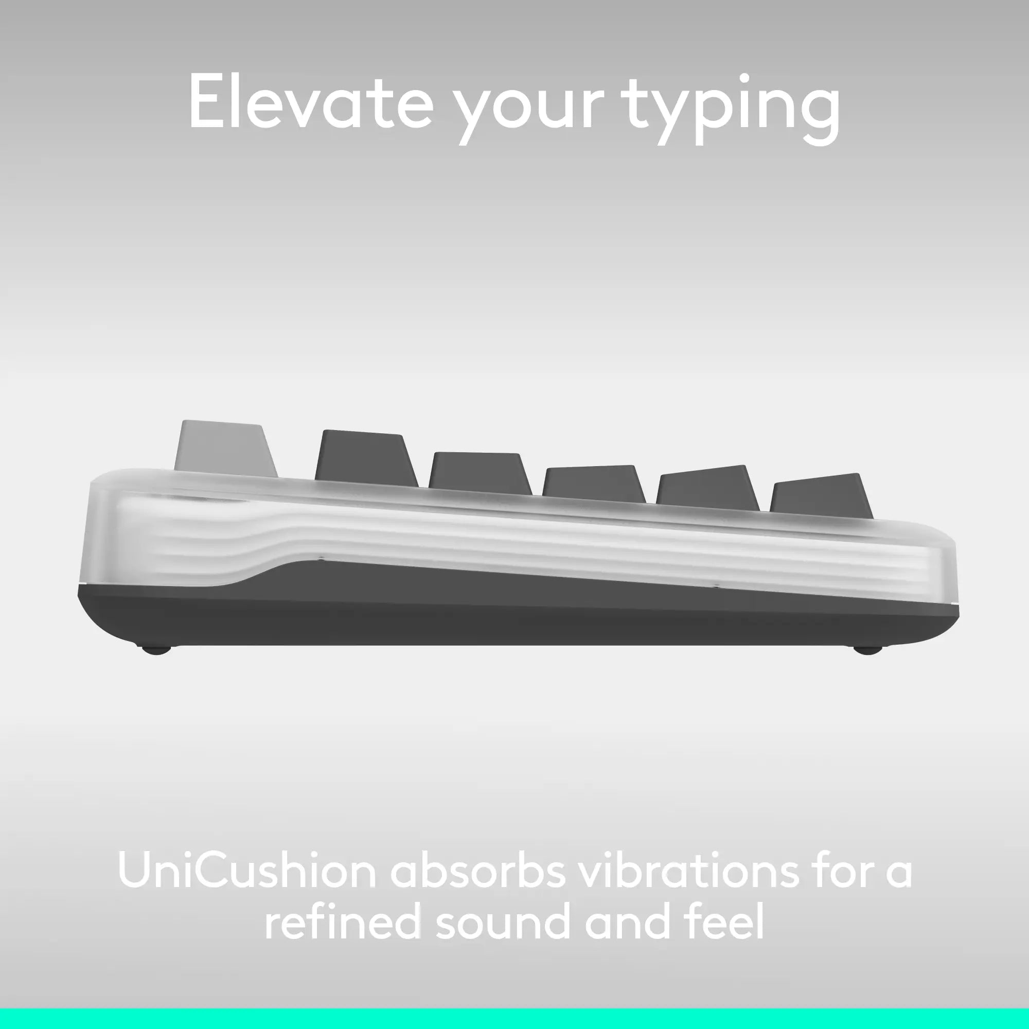 Logitech Alto Keys K98M Full-Sized Durable Multi-Device Bluetooth Mechanical Keyboard, Customizable Switches, Vibration-Absorbing Gasket, Illuminated Backlit Keys, USB-C Charging, for PC, Mac Laptops, Bluetooth Keyboards, Full-Sized Mechanical Keyboards