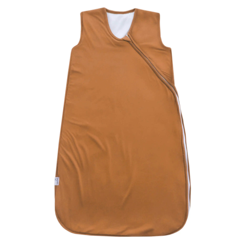 Copper Pearl Sleep Bag- Camel | Lightweight & Breathable Wearable Blanket for Babies & Toddlers | Signature Buttery-Soft