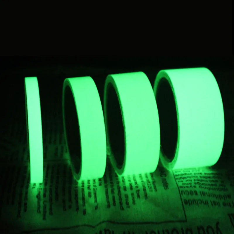 3M/5M Self-Adhesive Luminous Tape Night Vision Glow Stickers DIY Home Decoration Warning Fluorescent Safety Tapes for Party