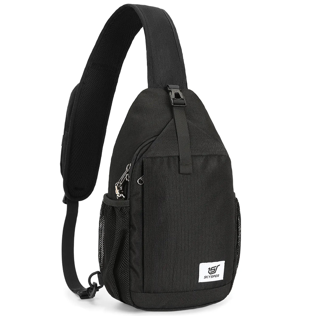 SKYSPER Sling Bag RFID Cross Body Bag Recycled Crossbody Backpack Travel Daypack